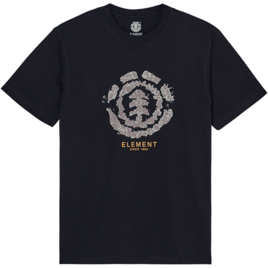 2026 Element Mens Rokys T-Shirt ELYZT00695 - Flint Black